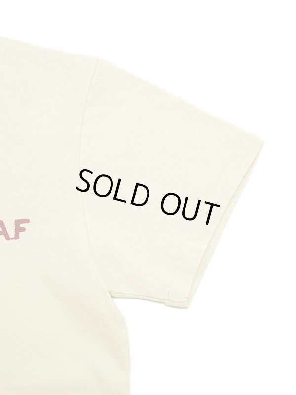 画像5: 【 Pherrow's（フェローズ） 】　刺繍T-シャツ [ USAAF ] [ S.WHITE ] 【 メール便可 】