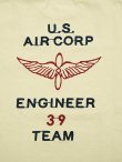 画像6: 【 Pherrow's（フェローズ） 】　刺繍T-シャツ [ USAAF ] [ S.WHITE ] 【 メール便可 】