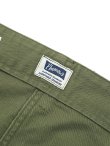 画像8: 【 Pherrow's（フェローズ） 】 コットンバックサテンベイカーパンツ [ Utility Pants ] [ OLIVE ]