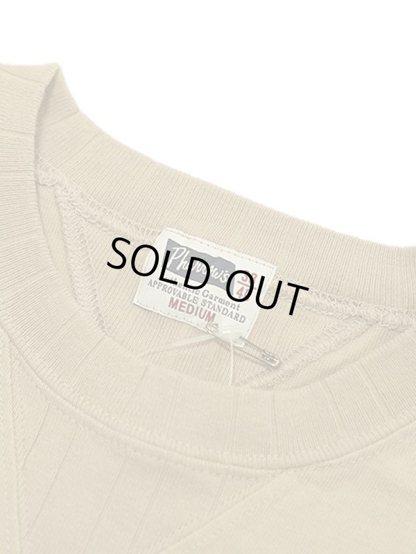 画像6: 【 Pherrow's（フェローズ） 】　半袖スェットタイプ T-シャツ [ Plane ] [ COYOTE] 【 メール便可 】