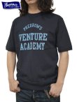 画像8: 【 Pherrow's（フェローズ） 】　半袖スェットタイプ T-シャツ [ VENTURE ACADEMY ] [ NAVY ] 【 メール便可 】