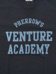 画像4: 【 Pherrow's（フェローズ） 】　半袖スェットタイプ T-シャツ [ VENTURE ACADEMY ] [ NAVY ] 【 メール便可 】