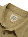 画像10: 【 Pherrow's（フェローズ） 】 コットンリネンワークシャツ [ Cotton Linen Work Shirts ] [ Beige ]