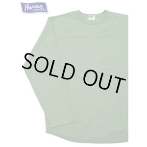 画像: 【 Pherrow's（フェローズ） 】　フットボール T-シャツ [ L/S Football Tee ] [ Green ] 【 メール便可 】