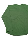 画像2: 【 Pherrow's（フェローズ） 】　フットボール T-シャツ [ L/S Football Tee ] [ Green ] 【 メール便可 】