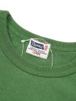 画像5: 【 Pherrow's（フェローズ） 】　フットボール T-シャツ [ L/S Football Tee ] [ Green ] 【 メール便可 】