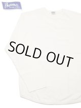 画像: 【 Pherrow's（フェローズ） 】　フットボール T-シャツ [ L/S Football Tee ] [ White ] 【 メール便可 】