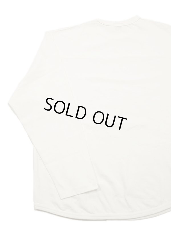 画像2: 【 Pherrow's（フェローズ） 】　フットボール T-シャツ [ L/S Football Tee ] [ White ] 【 メール便可 】