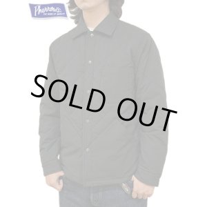 画像: 【 Pherrow's（フェローズ） 】　キルトシャツジャケット　[ Quilting Shirts Jacket ] [ BLACK ]