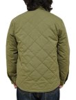 画像2: 【 Pherrow's（フェローズ） 】　キルトシャツジャケット　[ Quilting Shirts Jacket ] [ SAGE GREEN ]