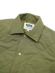 画像3: 【 Pherrow's（フェローズ） 】　キルトシャツジャケット　[ Quilting Shirts Jacket ] [ SAGE GREEN ]