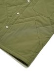 画像5: 【 Pherrow's（フェローズ） 】　キルトシャツジャケット　[ Quilting Shirts Jacket ] [ SAGE GREEN ]