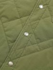 画像7: 【 Pherrow's（フェローズ） 】　キルトシャツジャケット　[ Quilting Shirts Jacket ] [ SAGE GREEN ]