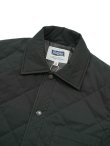 画像3: 【 Pherrow's（フェローズ） 】　キルトシャツジャケット　[ Quilting Shirts Jacket ] [ BLACK ]