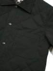 画像4: 【 Pherrow's（フェローズ） 】　キルトシャツジャケット　[ Quilting Shirts Jacket ] [ BLACK ]