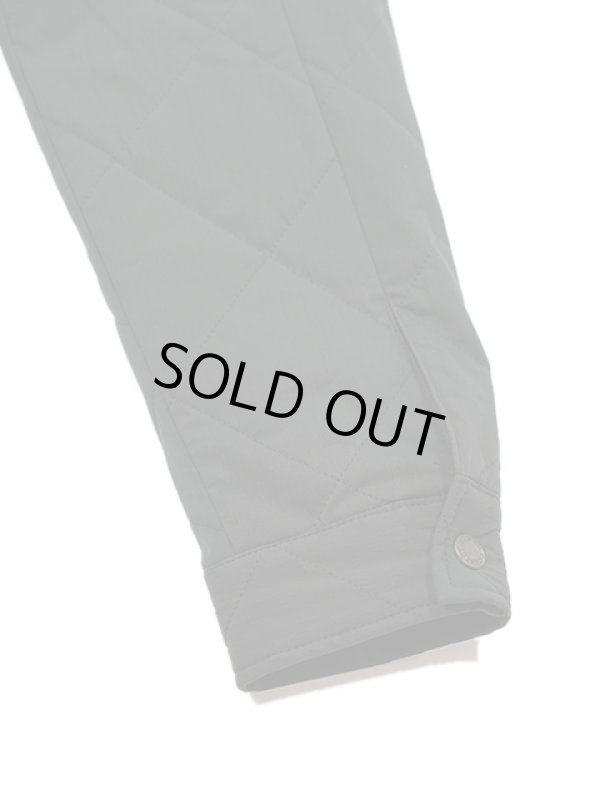 画像6: 【 Pherrow's（フェローズ） 】　キルトシャツジャケット　[ Quilting Shirts Jacket ] [ BLACK ]