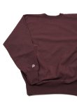 画像2: 【 Pherrow's（フェローズ） 】　 リバースウィーブクルーネック [ REVERSE SWEAT CREW ] [ BURGUNDY ]