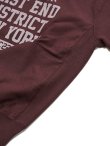 画像7: 【 Pherrow's（フェローズ） 】　 リバースウィーブクルーネック [ REVERSE SWEAT CREW ] [ BURGUNDY ]