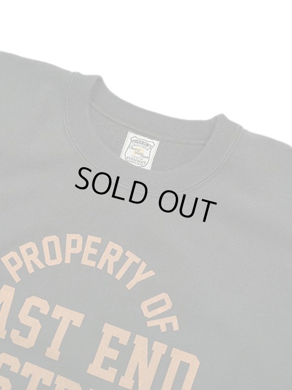 画像3: 【 Pherrow's（フェローズ） 】　 リバースウィーブクルーネック [ REVERSE SWEAT CREW ] [ S.BLACK ]