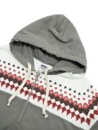 画像3: 【 Pherrow's（フェローズ） 】　雪柄スウェットパーカー [ Snow Pattern Sweat Parka ] [ GRAY ]