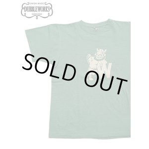 画像: 【 DUBBLEWORKS（ダブルワークス） 】　プリントTシャツ [ Printed Tee ] [ W ] [ EMERALD ] 【 メール便可 】