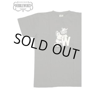 画像: 【 DUBBLEWORKS（ダブルワークス） 】　プリントTシャツ [ Printed Tee ] [ W ] [ SUMIKURO ] 【 メール便可 】