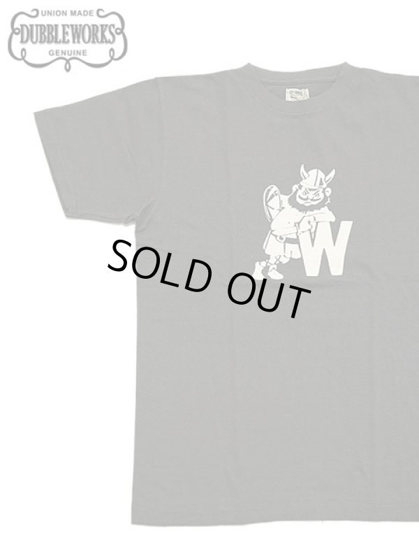画像1: 【 DUBBLEWORKS（ダブルワークス） 】　プリントTシャツ [ Printed Tee ] [ W ] [ SUMIKURO ] 【 メール便可 】