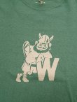 画像4: 【 DUBBLEWORKS（ダブルワークス） 】　プリントTシャツ [ Printed Tee ] [ W ] [ EMERALD ] 【 メール便可 】
