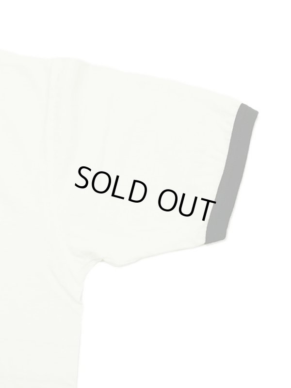 画像4: 【 DUBBLEWORKS（ダブルワークス） 】　リンガーTシャツ [ Ringer Tee ] [ BULLDOG ] [ OFF WHITE x BLACK ] 【 メール便可 】