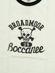 画像4: 【 DUBBLEWORKS（ダブルワークス） 】　リンガーTシャツ [ Ringer Tee ] [ BROADMOOR ] [ OFF WHITE x BLACK ] 【 メール便可 】