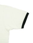 画像5: 【 DUBBLEWORKS（ダブルワークス） 】　リンガーTシャツ [ Ringer Tee ] [ BROADMOOR ] [ OFF WHITE x BLACK ] 【 メール便可 】
