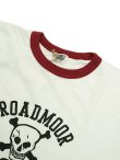 画像3: 【 DUBBLEWORKS（ダブルワークス） 】　リンガーTシャツ [ Ringer Tee ] [ BROADMOOR ] [ OFF WHITE x RED ] 【 メール便可 】