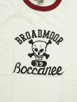 画像4: 【 DUBBLEWORKS（ダブルワークス） 】　リンガーTシャツ [ Ringer Tee ] [ BROADMOOR ] [ OFF WHITE x RED ] 【 メール便可 】