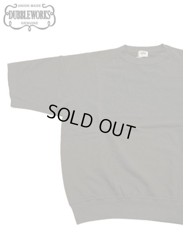 画像1: 【 DUBBLEWORKS（ダブルワークス） 】 カットオフスリーブスウェット [ Cut Off Sleeve Sweat ] [ SUMI ] 【 メール便可 】