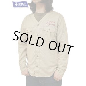 画像: 【 Pherrow's（フェローズ） 】 ボーイスカウトシャツ [ Carmel Logistics ] [ BEIGE ]