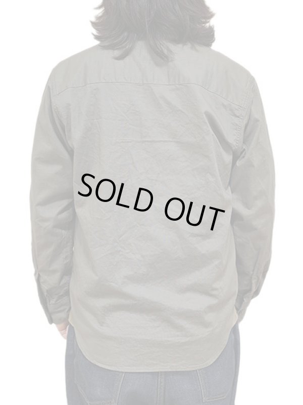 画像2: 【 Pherrow's（フェローズ） 】 ボーイスカウトシャツ [ Carmel Logistics ] [ GRAY ]