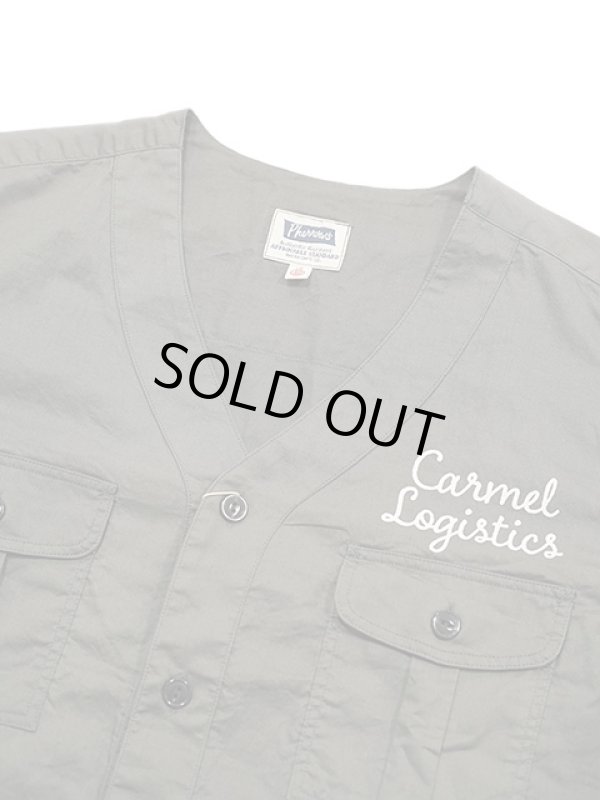 画像3: 【 Pherrow's（フェローズ） 】 ボーイスカウトシャツ [ Carmel Logistics ] [ GRAY ]