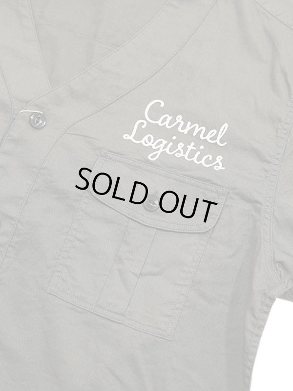 画像4: 【 Pherrow's（フェローズ） 】 ボーイスカウトシャツ [ Carmel Logistics ] [ GRAY ]