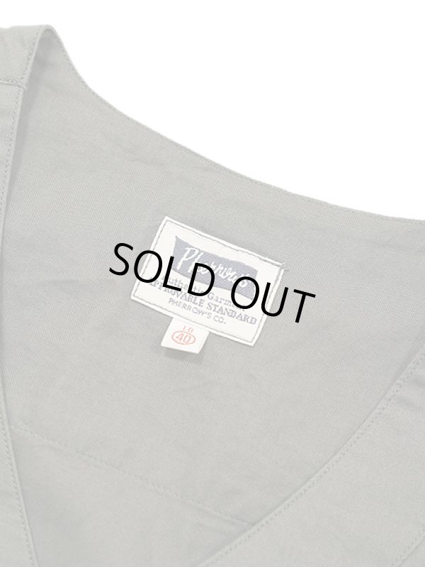 画像8: 【 Pherrow's（フェローズ） 】 ボーイスカウトシャツ [ Carmel Logistics ] [ GRAY ]