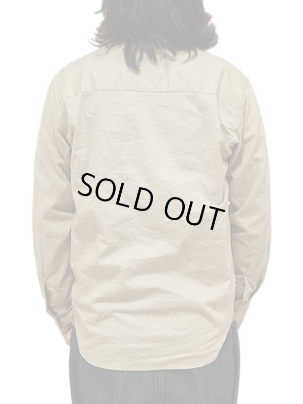 画像2: 【 Pherrow's（フェローズ） 】 ボーイスカウトシャツ [ Carmel Logistics ] [ BEIGE ]