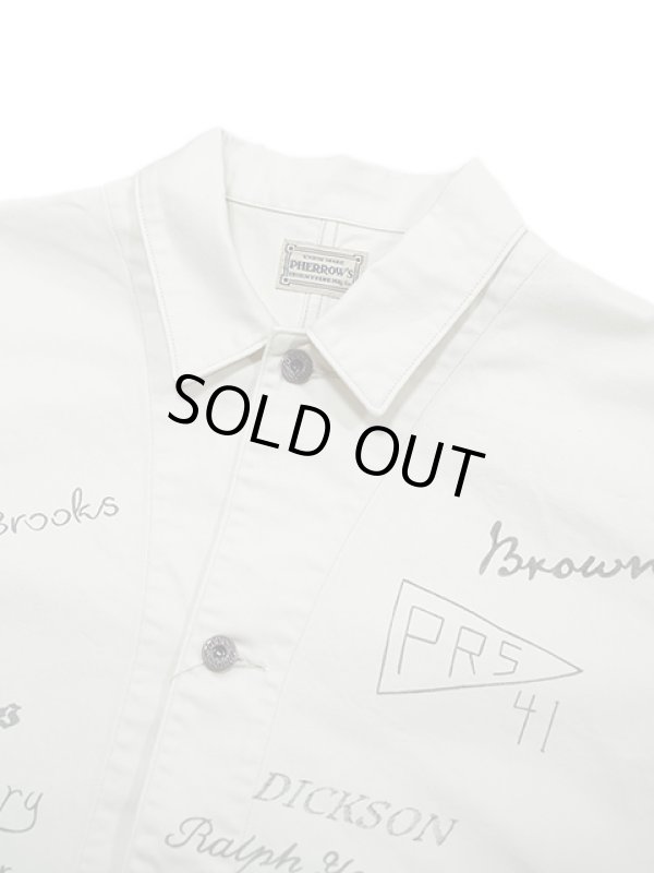 画像3: 【 Pherrow's（フェローズ） 】　メモリアルジャケット [  Memorial Work Jacket ] [ NATURAL ]