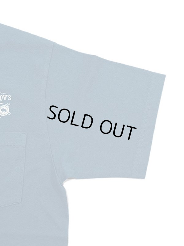 画像5: 【 Pherrow's（フェローズ） 】　ポケ付きプリントT-シャツ [ Pherrows Co ] [ S.BLUE ] 【 メール便可 】