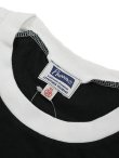 画像8: 【 Pherrow's（フェローズ） 】　Baseball Tee　[ BUFFALO BRAND ] [  WHITE x BLACK ]【 メール便可 】