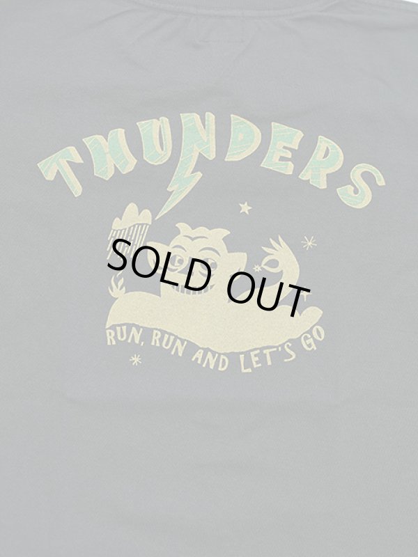 画像7: 【 Pherrow's（フェローズ） 】　プリントT-シャツ [ THUNDERS ] [ S.BLACK ] 【 メール便可 】