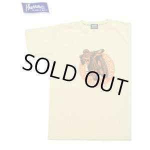画像: 【 Pherrow's（フェローズ） 】　プリントT-シャツ [ THUNDERS ] [ OFF WHITE ] [ カタログ未掲載 ] 【 メール便可 】