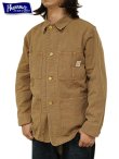 画像1: 【 Pherrow's（フェローズ） 】 BROWN DUCK COVERALL [ Sweet Orr Type ] [ BROWN ]