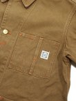 画像4: 【 Pherrow's（フェローズ） 】 BROWN DUCK COVERALL [ Sweet Orr Type ] [ BROWN ]