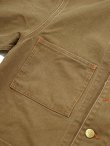 画像5: 【 Pherrow's（フェローズ） 】 BROWN DUCK COVERALL [ Sweet Orr Type ] [ BROWN ]