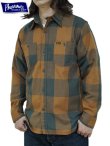画像1: 【 Pherrow's（フェローズ） 】　ヘビーウェイトフランネルチェックシャツ [ Heavy Flannel Shirts ] [ ORANGE ]