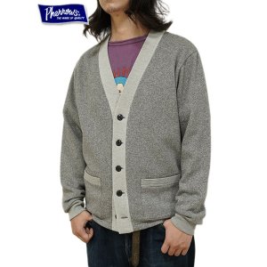 画像: 【 Pherrow's（フェローズ） 】 スウェットカーディガン [ Sweat Cardigan ] [ H.GRAY ]